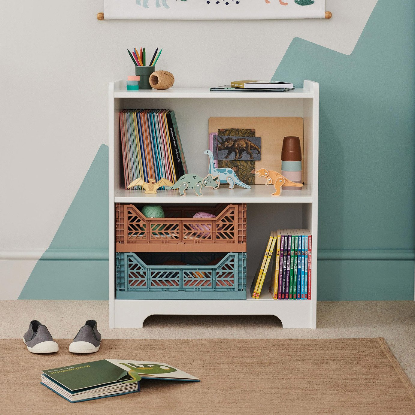Great Little Trading Company Paddington Storage Shelf -White