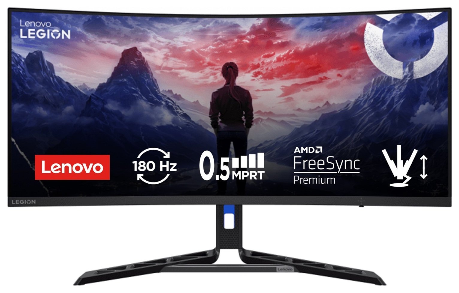 Lenovo Legion R34w-30 34 Inch 180Hz WQHD Gaming Monitor