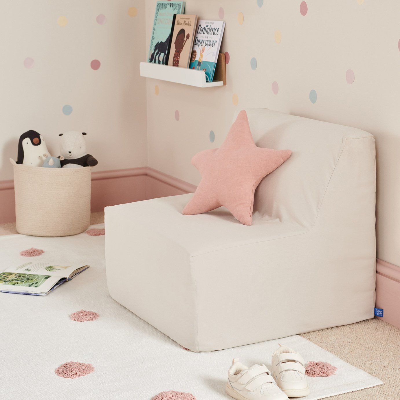 Great Little Trading Company Sleepover Chair - Natural