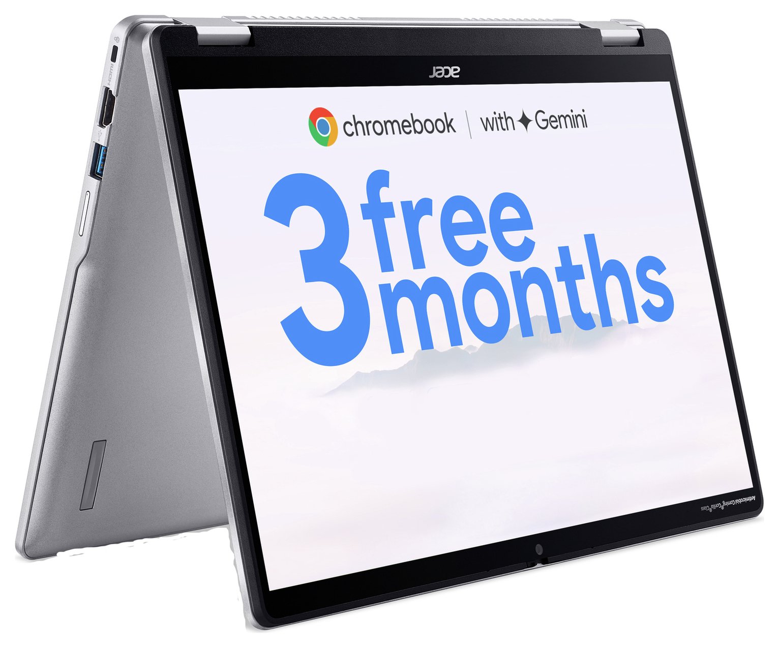 Acer Spin 314 14in Intel N100 4GB 128GB Touch Chromebook