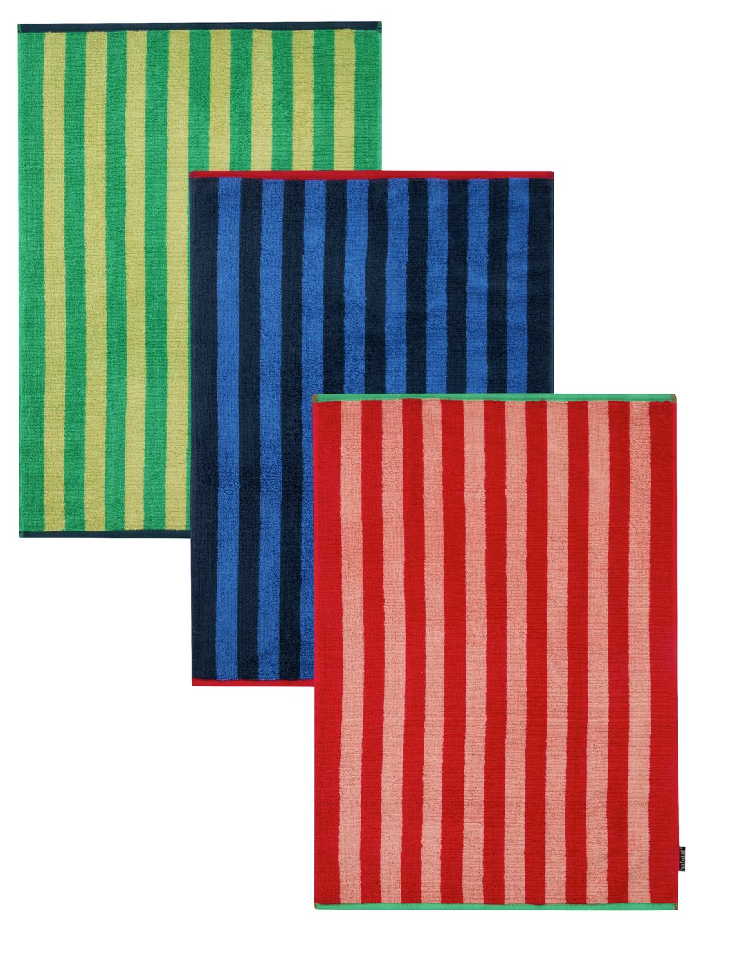 Habitat Stripe Terry Pack of 3 Tea Towels