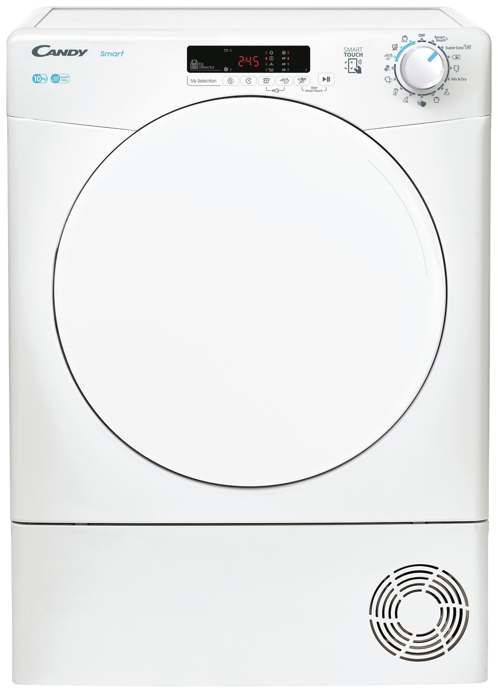 Candy CSE C10DF-80 10KG Condenser Tumble Dryer - White