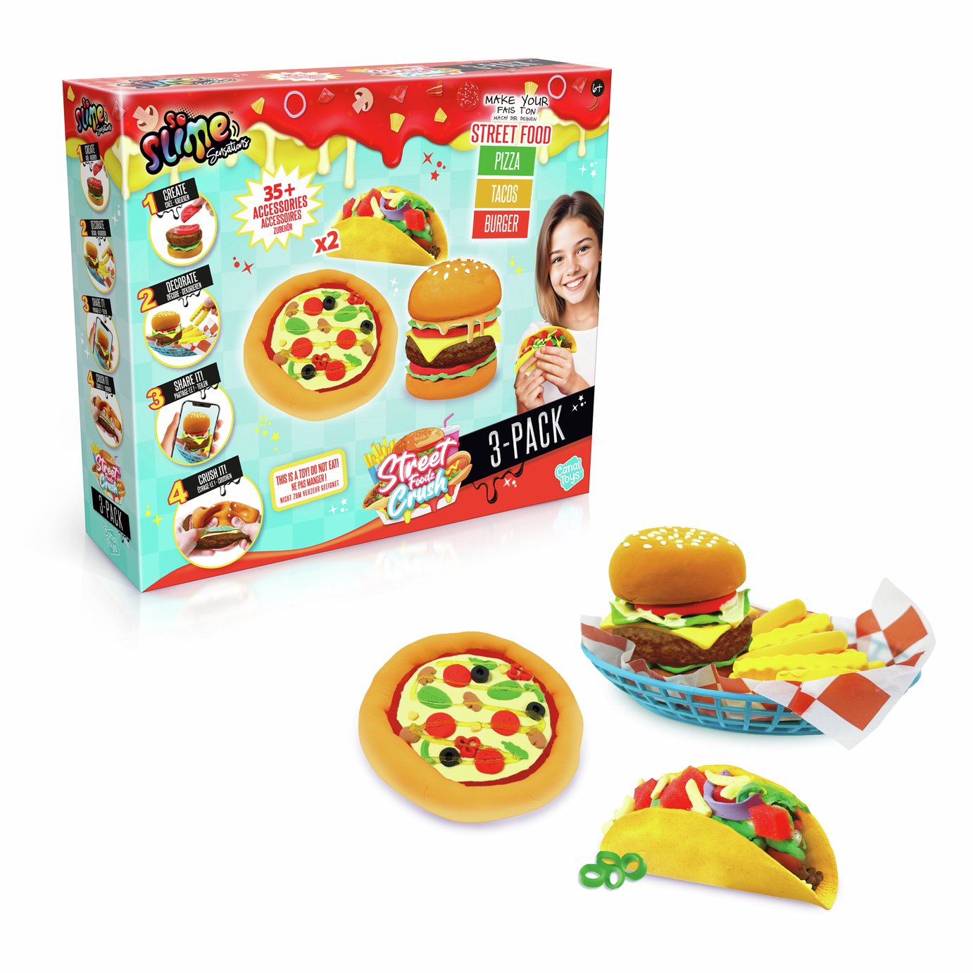 So Slime Sensations Street Food Crush