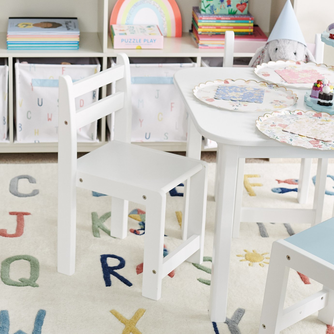 Great Little Trading Company Toddler Chair - White