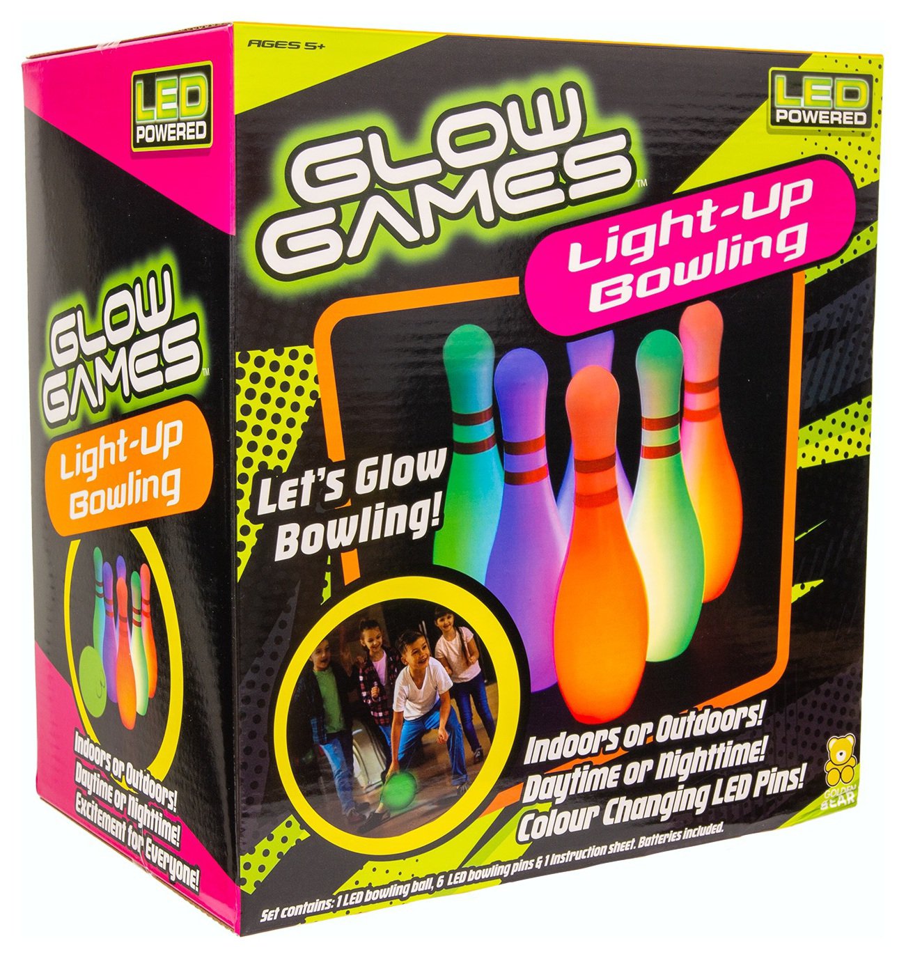 Glow Games Light Up Bowling Set