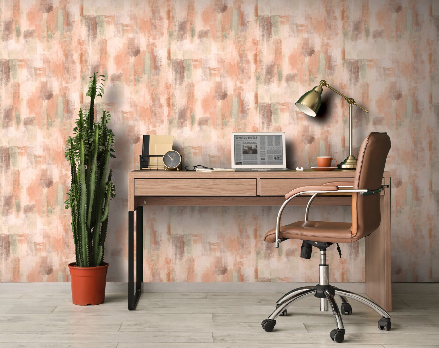 Arthouse Esselle Painterly Pattern Wallpaper - Neutral