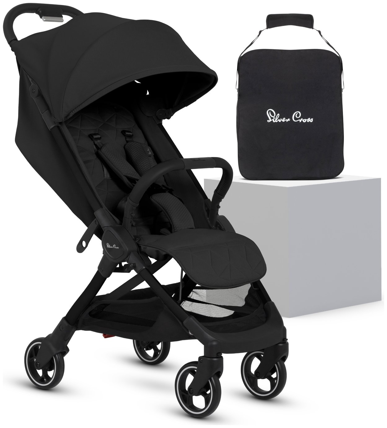 Silver Cross Clic Stroller Space - Black