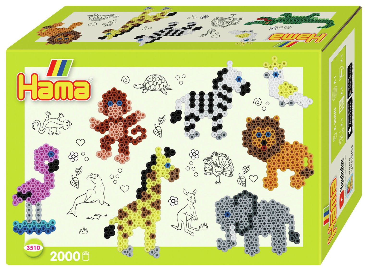 Hama Beads Zoo Small World Set