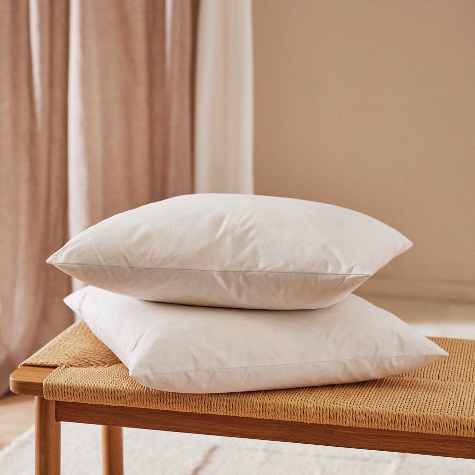 Argos Home Feather Cushion Pads - 2 Pack - 43x43cm