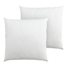 Argos Home Feather Cushion Pads - 2 Pack - White - 43x43cm