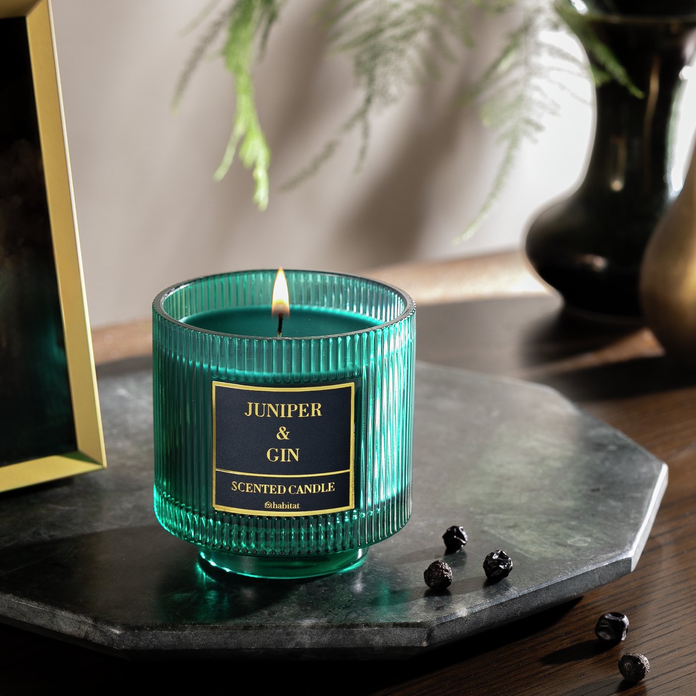 Habitat Boxed Candle - Juniper & Gin