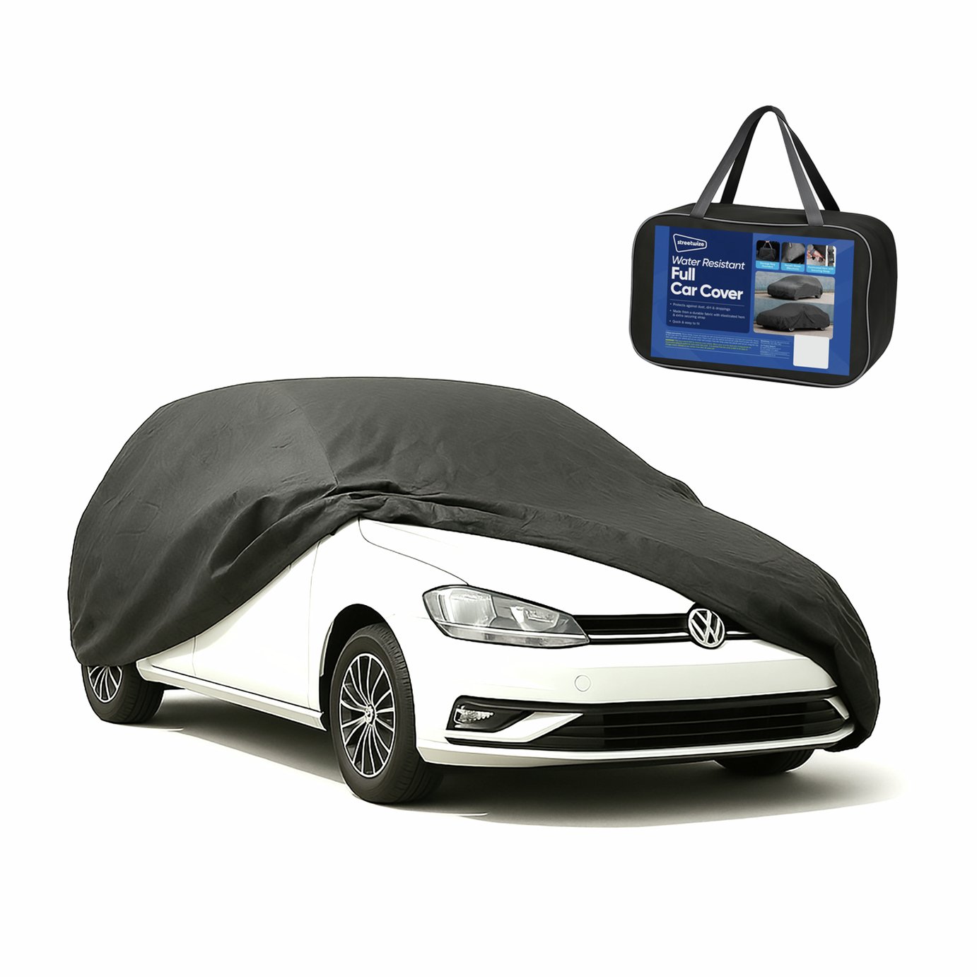 Streetwize Water Resistant Full Car Cover - Large