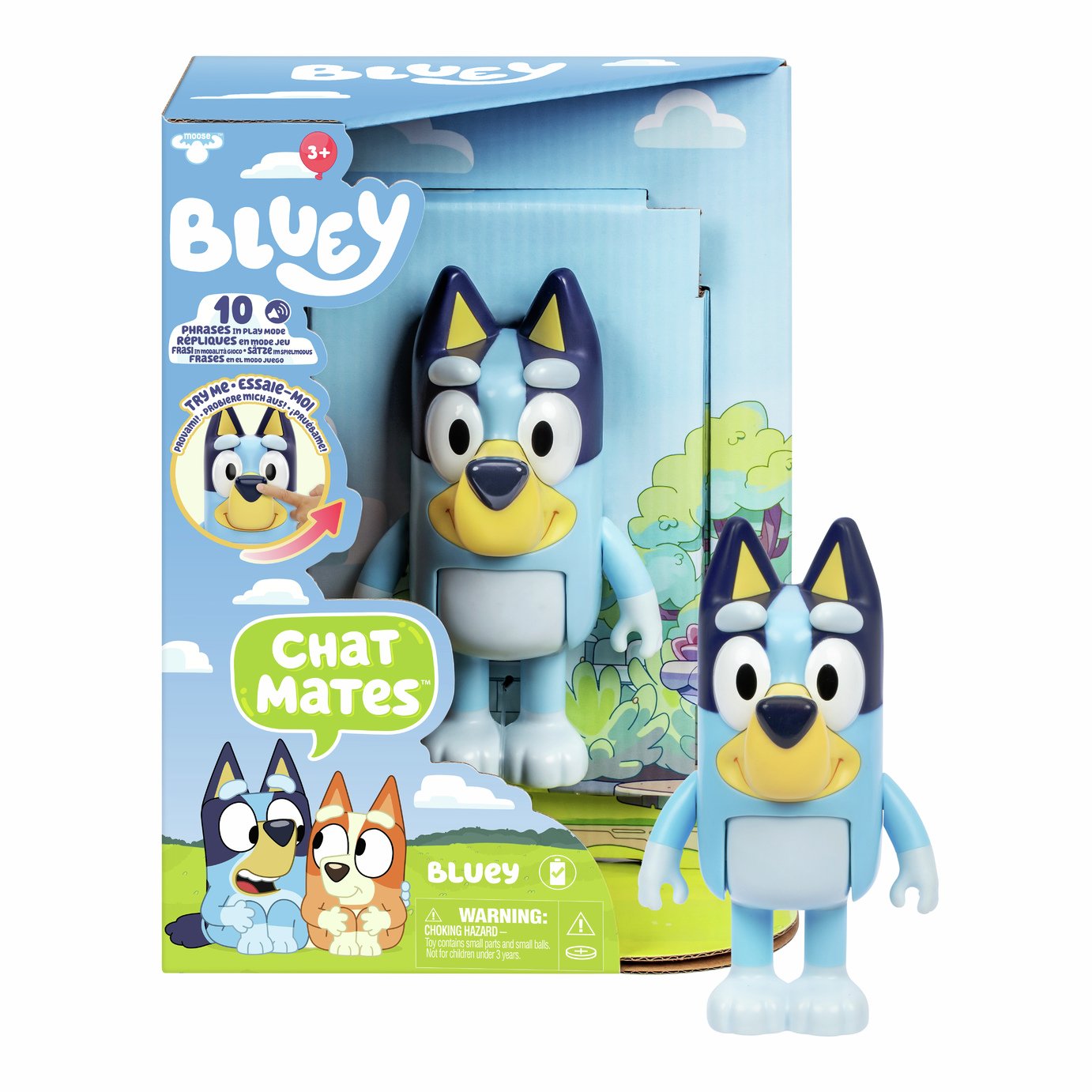 Bluey S13 Chat Mates Talking Figure - Bluey 