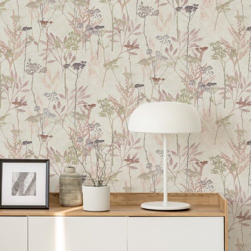 Superfresco Easy Solstice Wallpaper - Pink