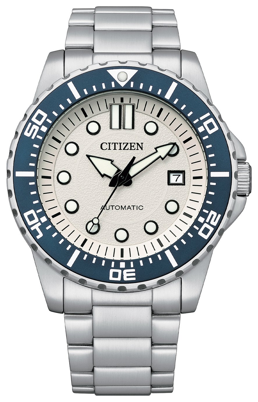 Citizen Men's White Dial Stainless Steel Watch