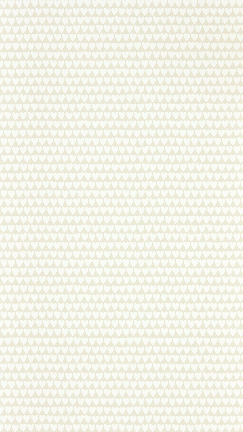 Harlequin Kids Little Hearts Line Cream Wallpaper