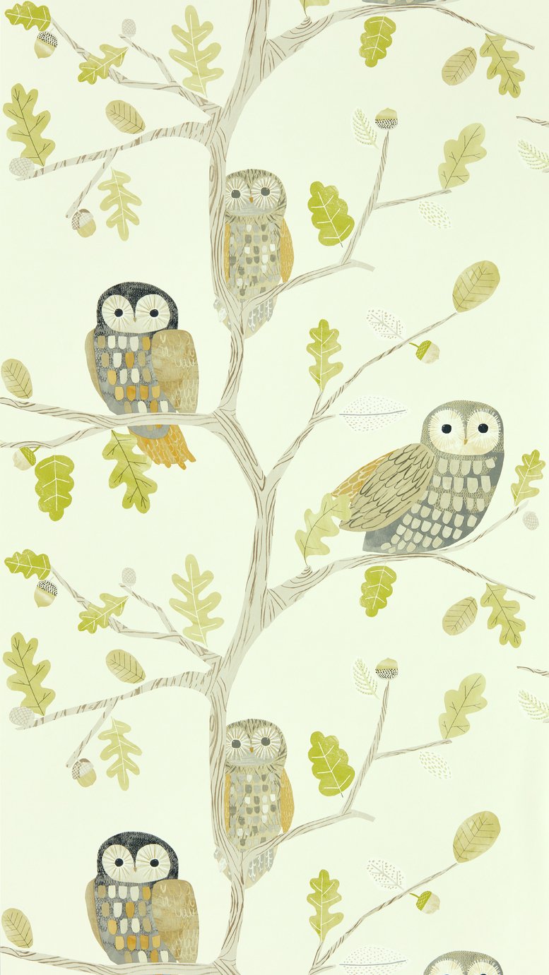 Harlequin Kids Little Owls Powder Cream Wallpaper