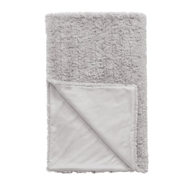 Faux fur throw argos sale