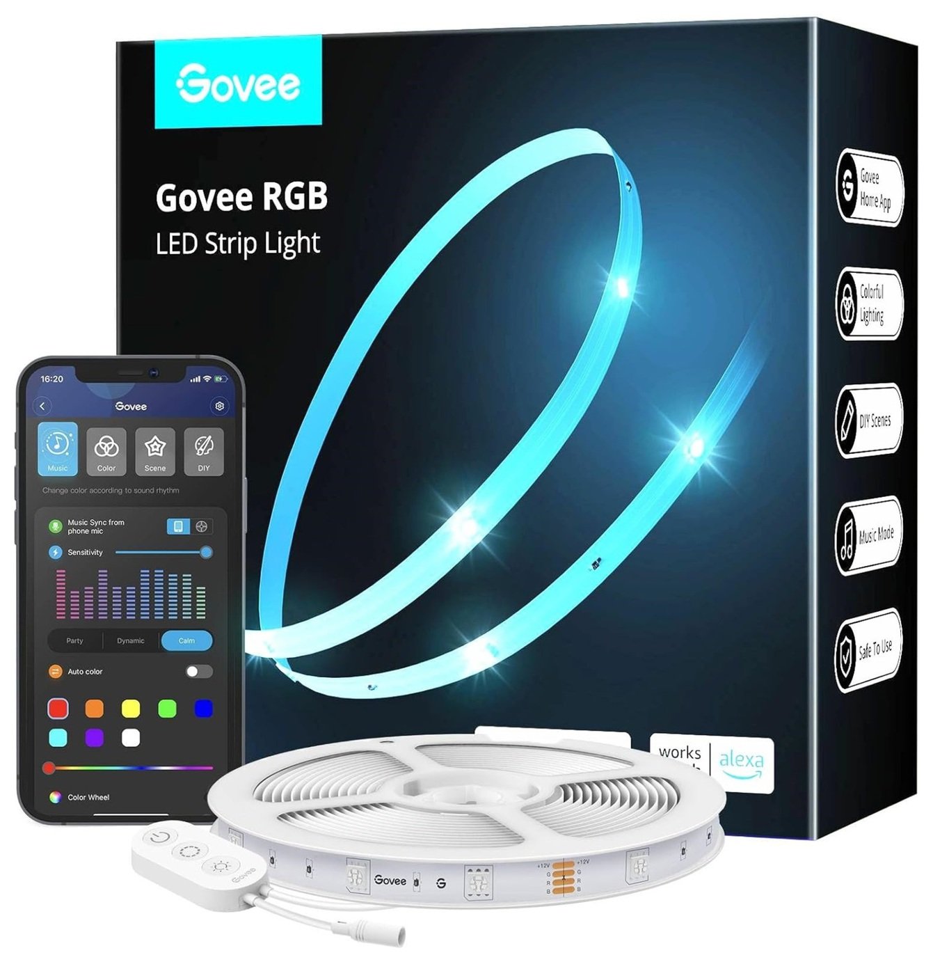 Govee RGB Smart Indoor LED Lightstrip - 5m