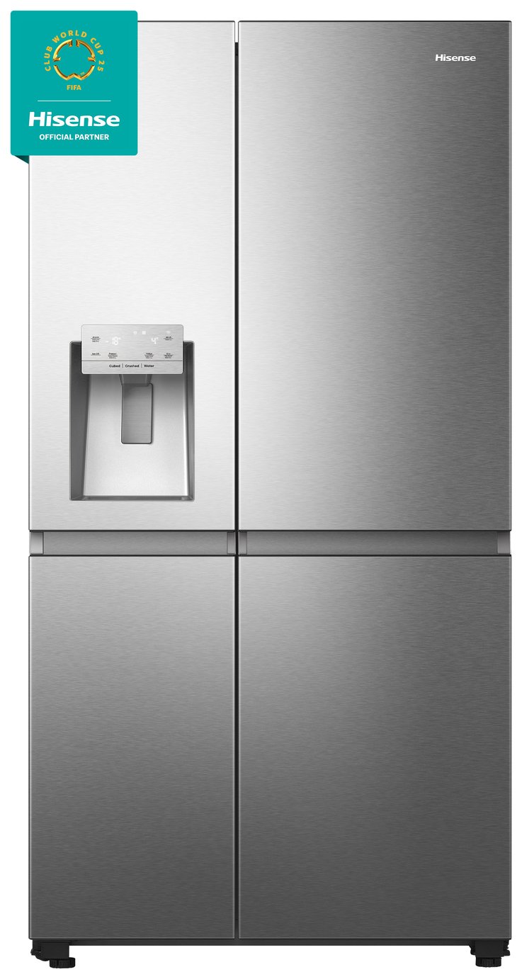 Hisense RS818N4IIE American Fridge Freezer - S/Steel