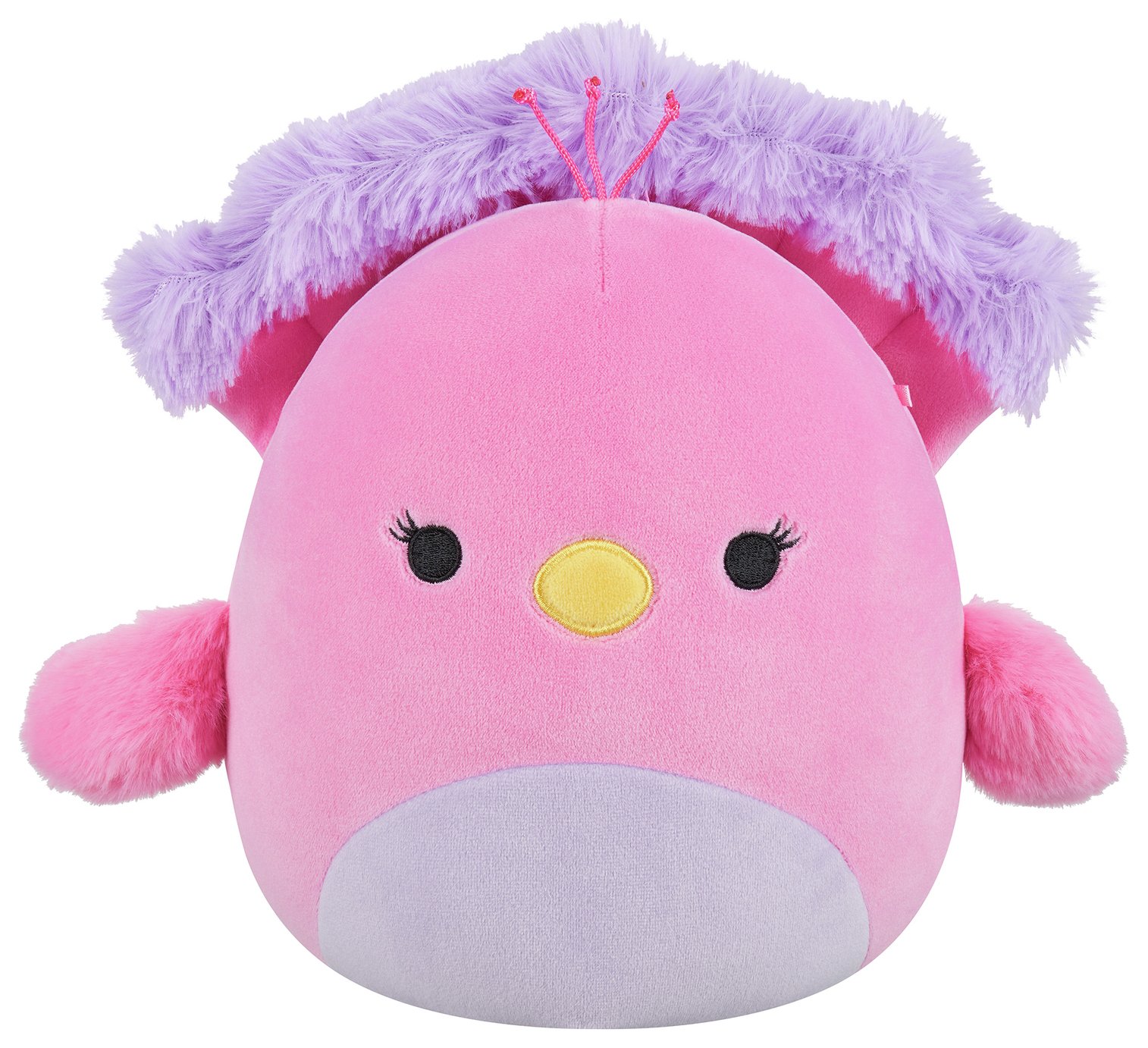 Squishmallows 7.5" Sweetpea Pink Purple Peacock Plush Toy