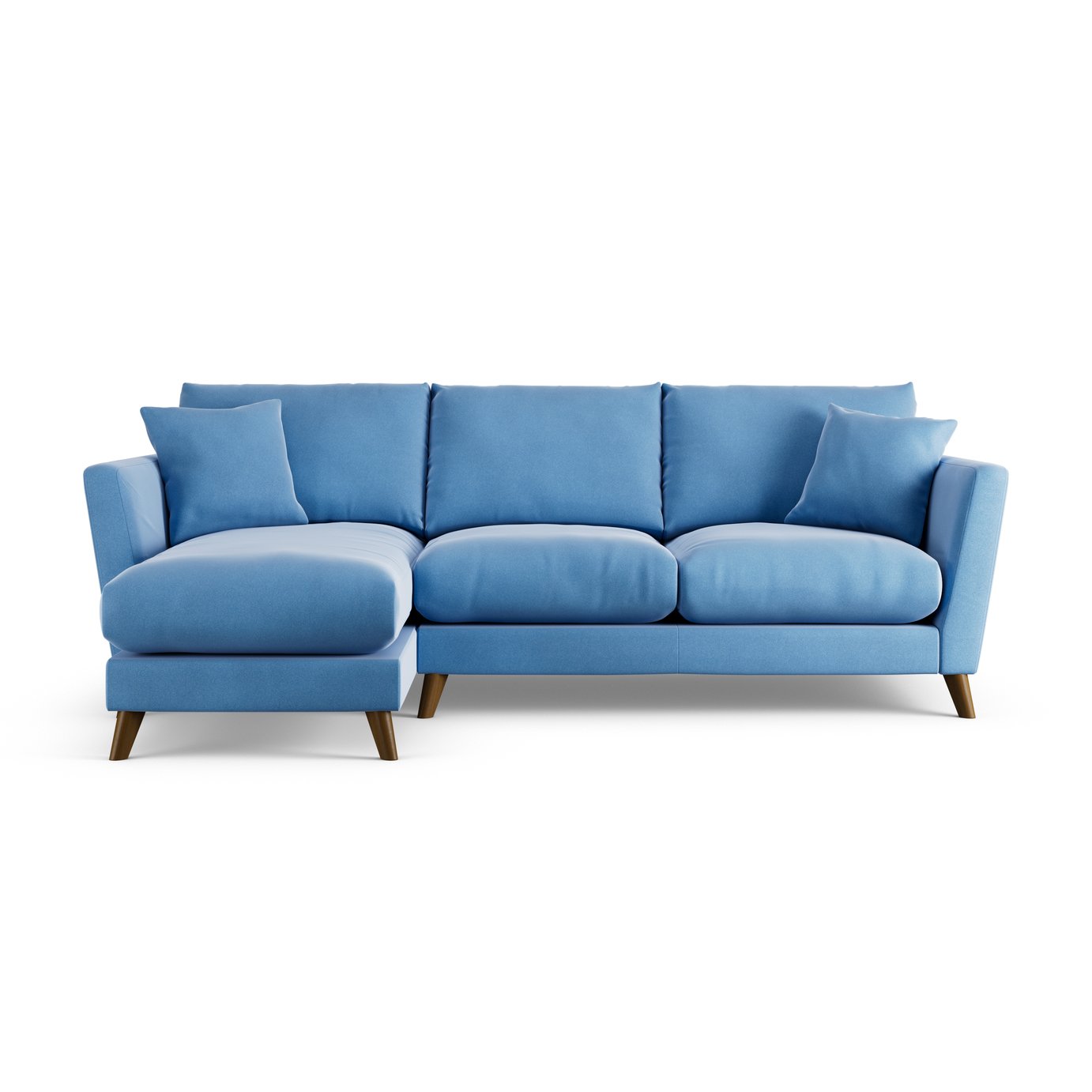 Habitat Lomond 4 Seater Left Hand Chaise Sofa