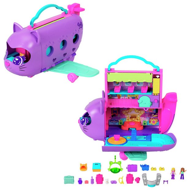 Buy Polly Pocket Kitty Airways Playset Mini Doll Playsets Dolls Argos