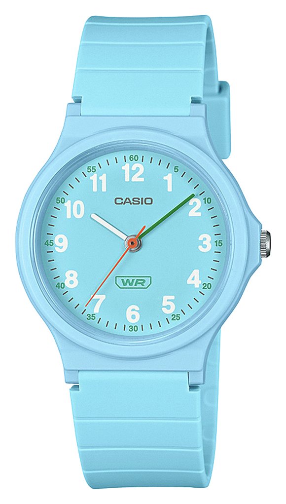 Casio Classic Analogue Blue Silicone Strap Watch