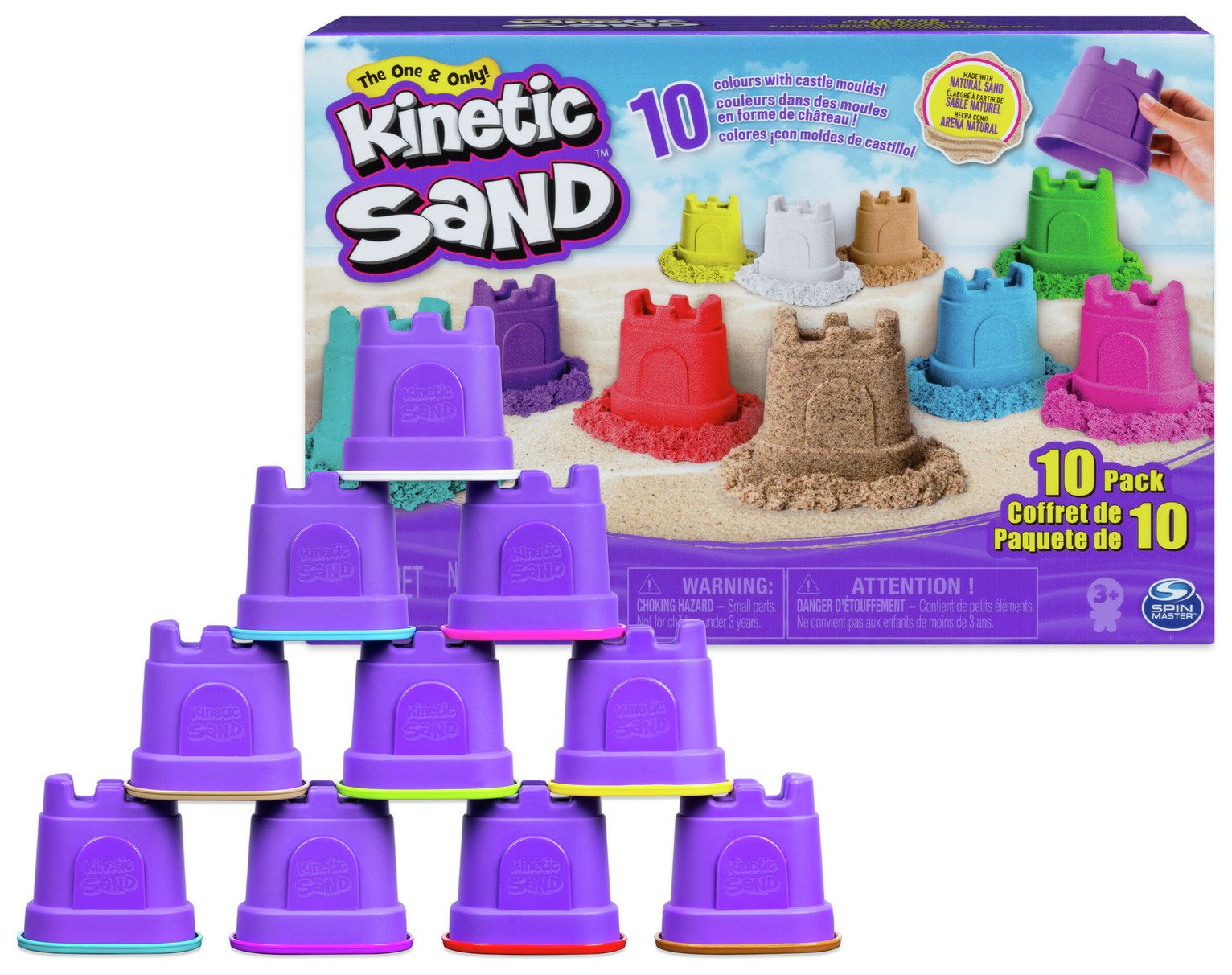 Kinetic Sand Magical Flowing Sand Playset