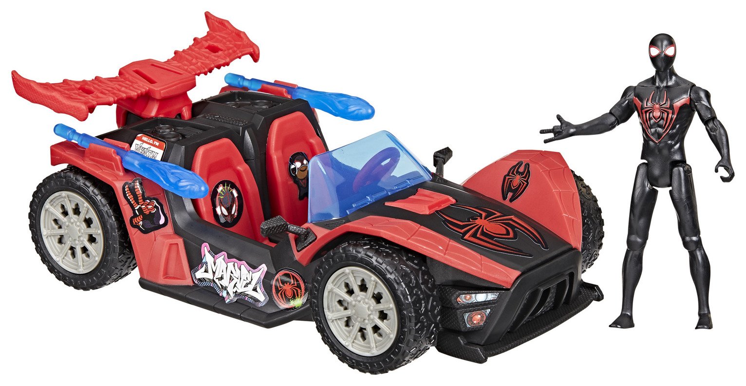 Marvel Spider-Man Venom Versus Miles Morales Remix Racer