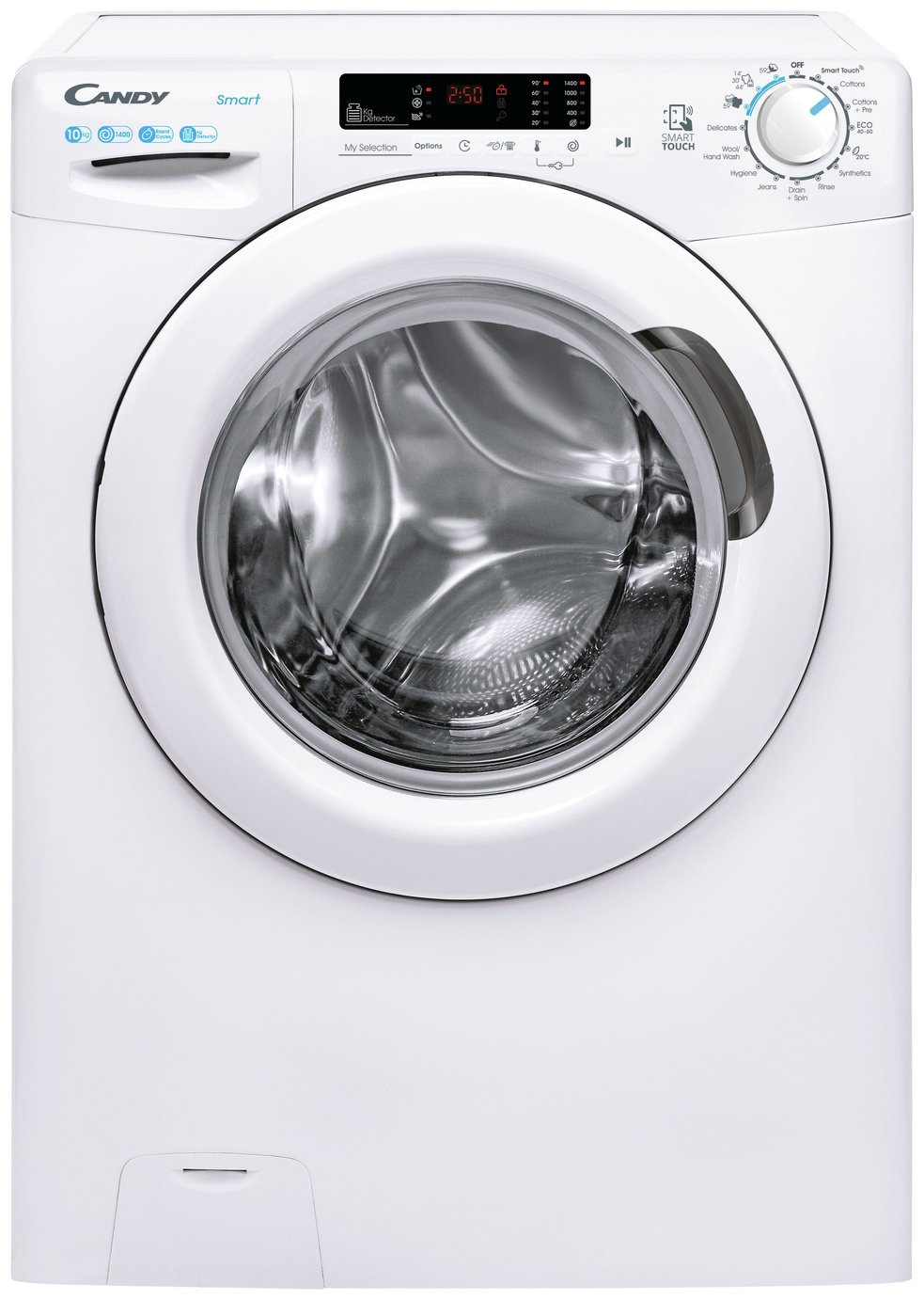 Candy CS 14102DW4/1-80 10KG 1400 Spin Washing Machine -White