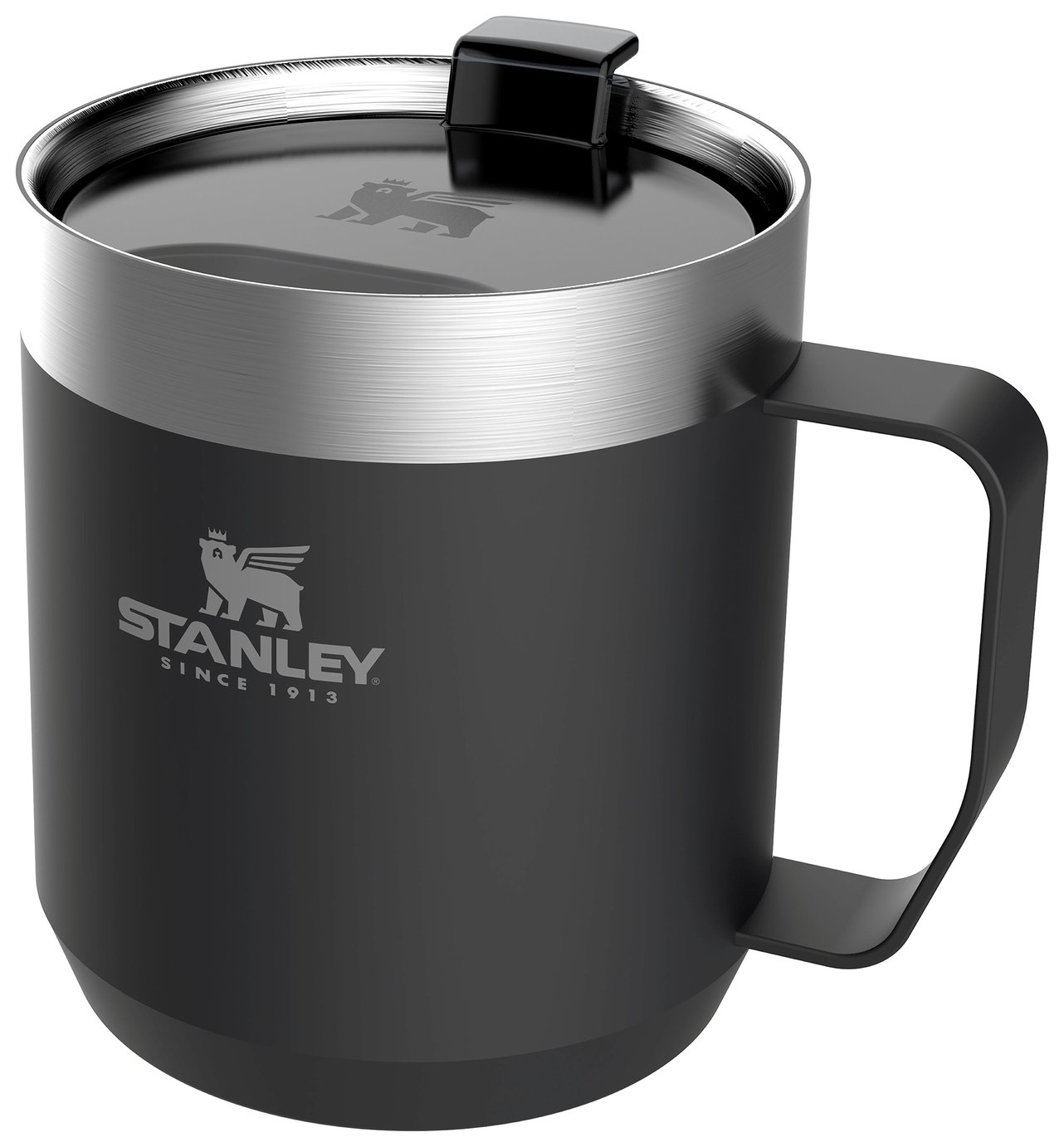 Stanley Everyday Camp Black Travel Mug - 350ml