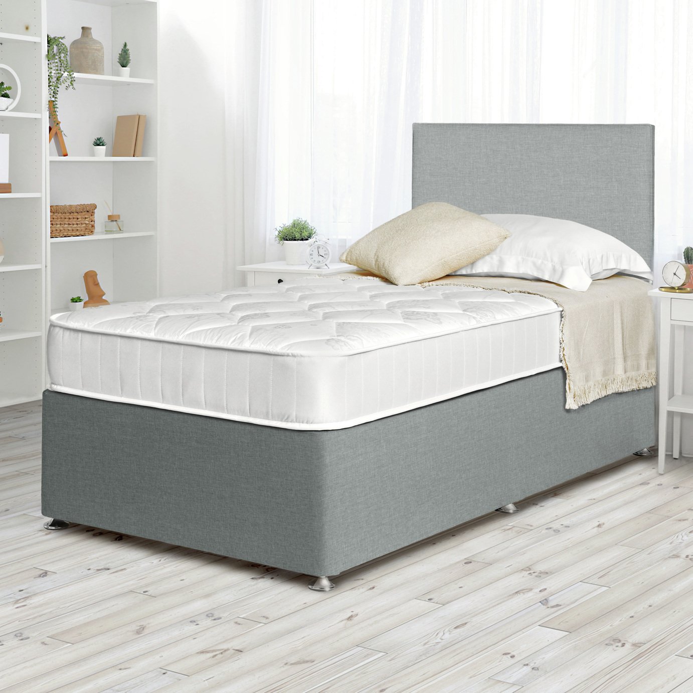 Argos Home Elmdon Comfort Mattress & Divan Bed