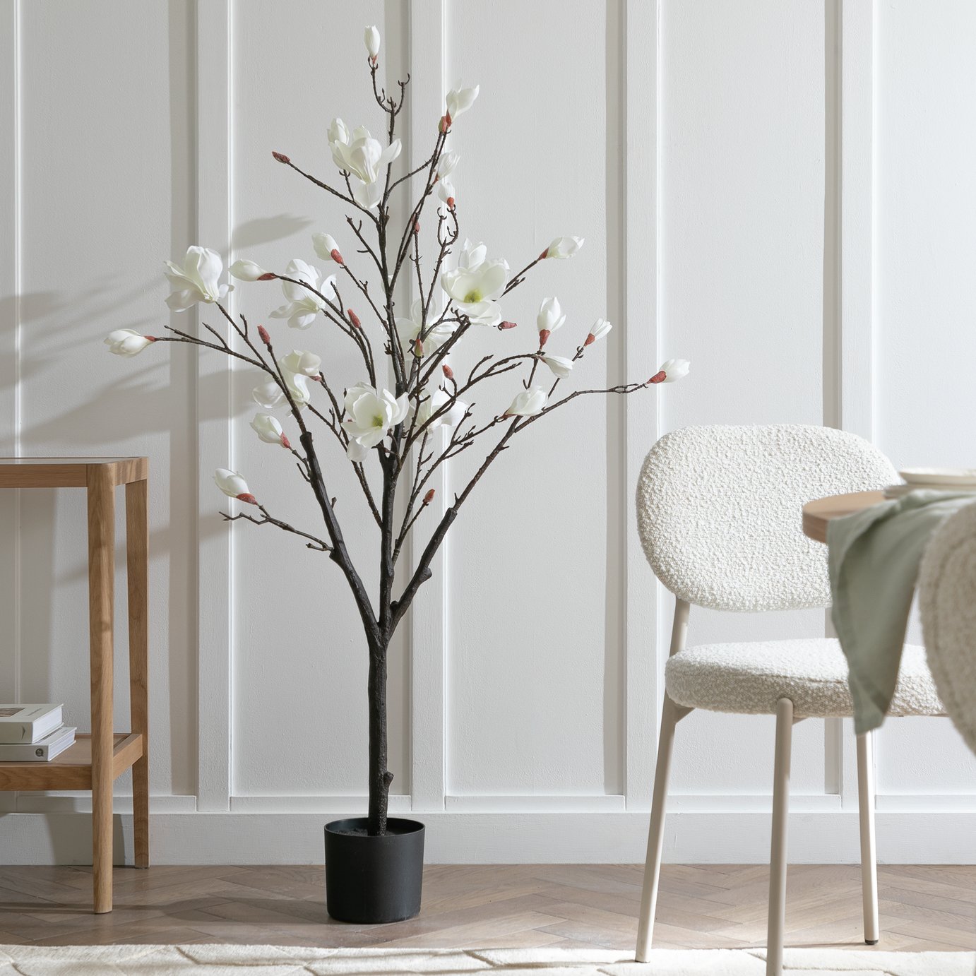 Argos Home Artificial White Magnolia Tree - 71cm
