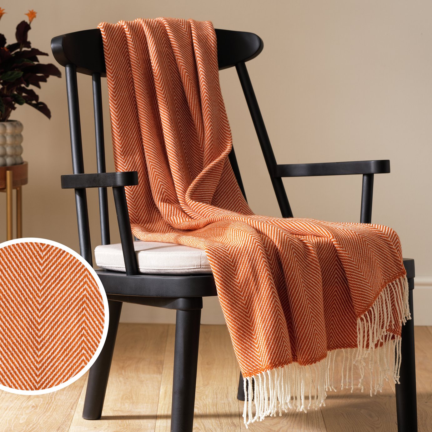 Habitat Herringbone Throw