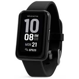 Reflex Active Black Strap Calling Smart Watch