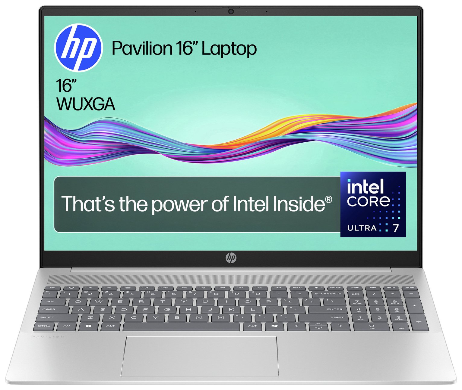 HP Pavilion 16 16in Ultra 7 16GB 1TB Laptop - Silver