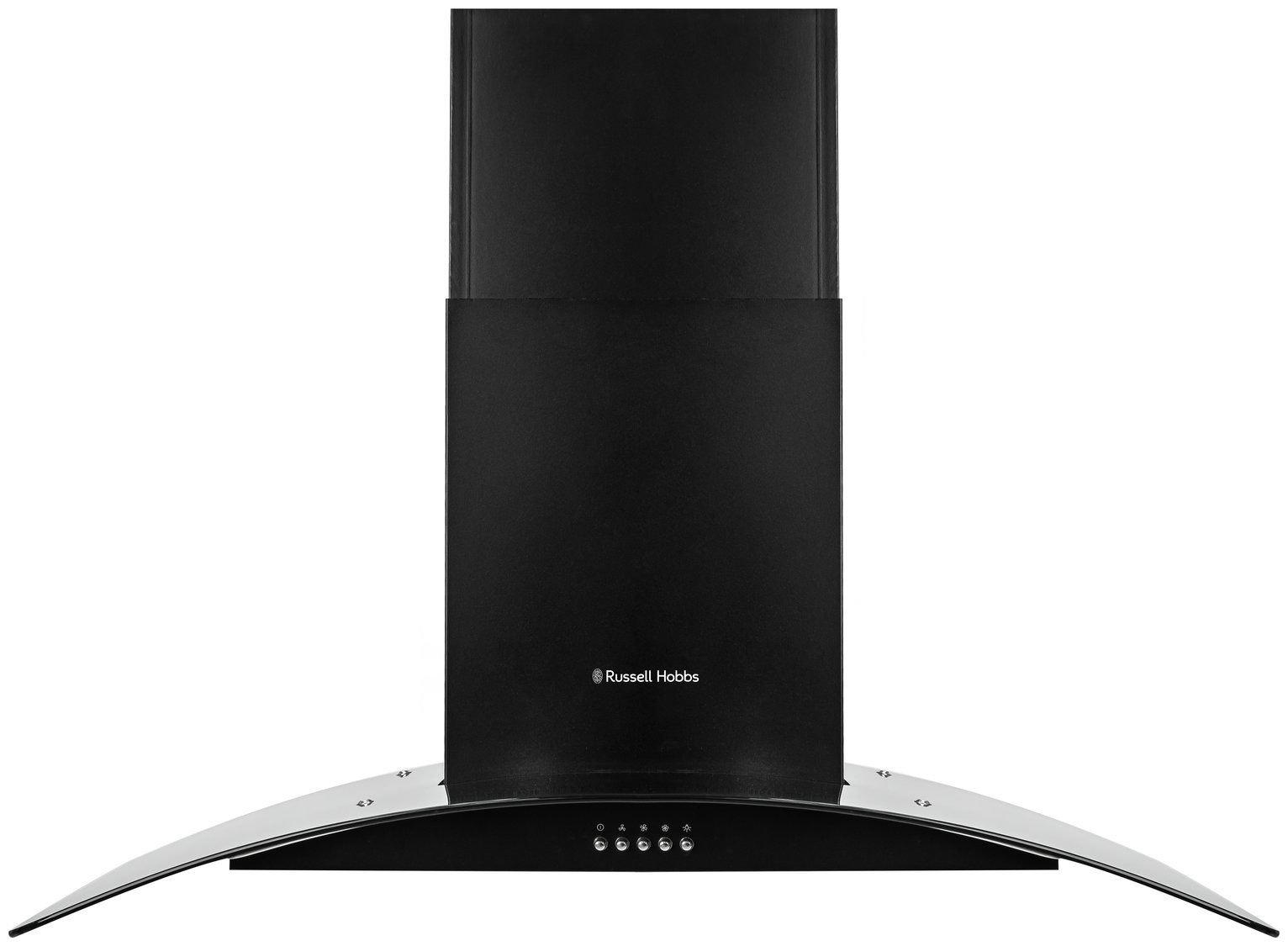 Russell Hobbs RHGCH901B 90cm Chimney Cooker Hood - Black