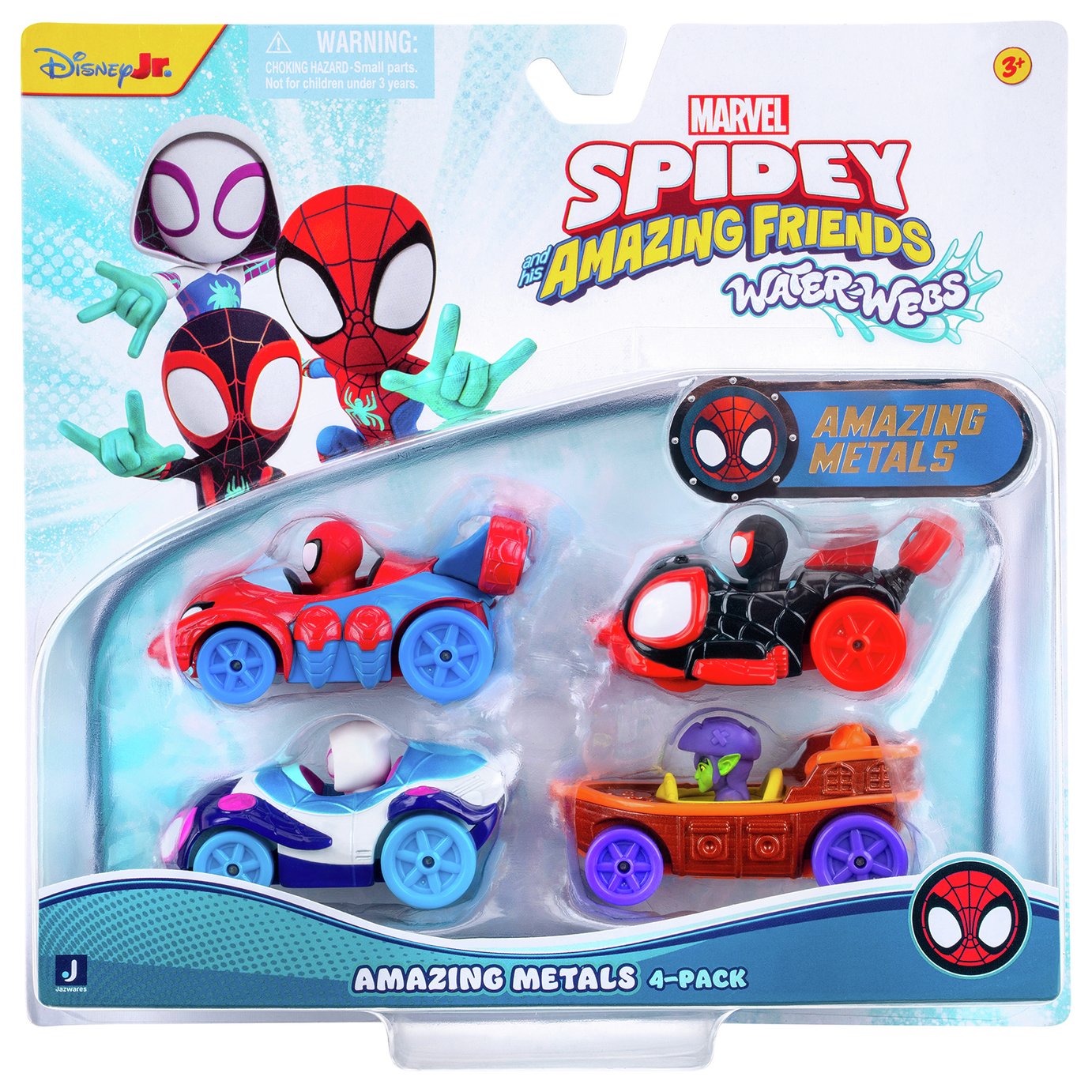 MARVEL Spidey and His Amazing Friends Amazing Metals 4 Pack