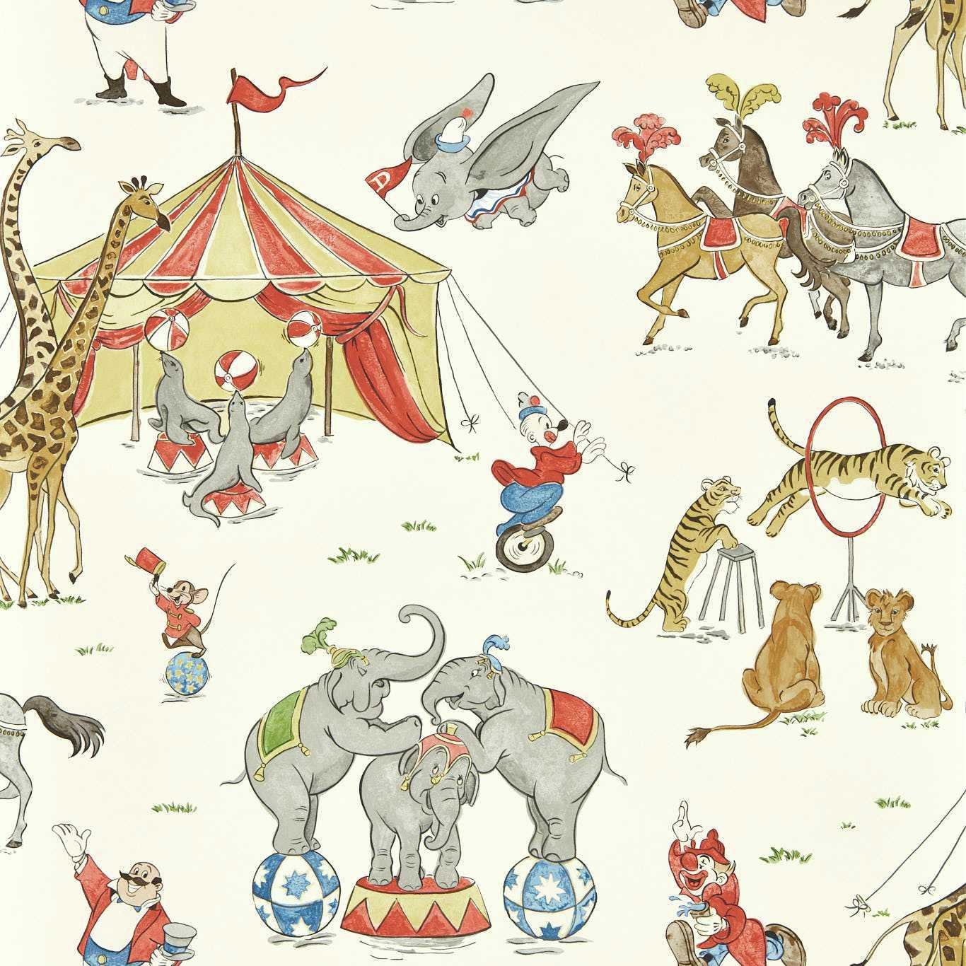Sanderson Disney Dumbo Peanut Butter & Jelly Wallpaper