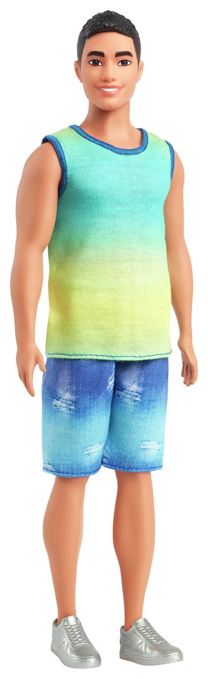 Barbie Fashionistas Ken Doll Wearing Ombre Tank - 32cm