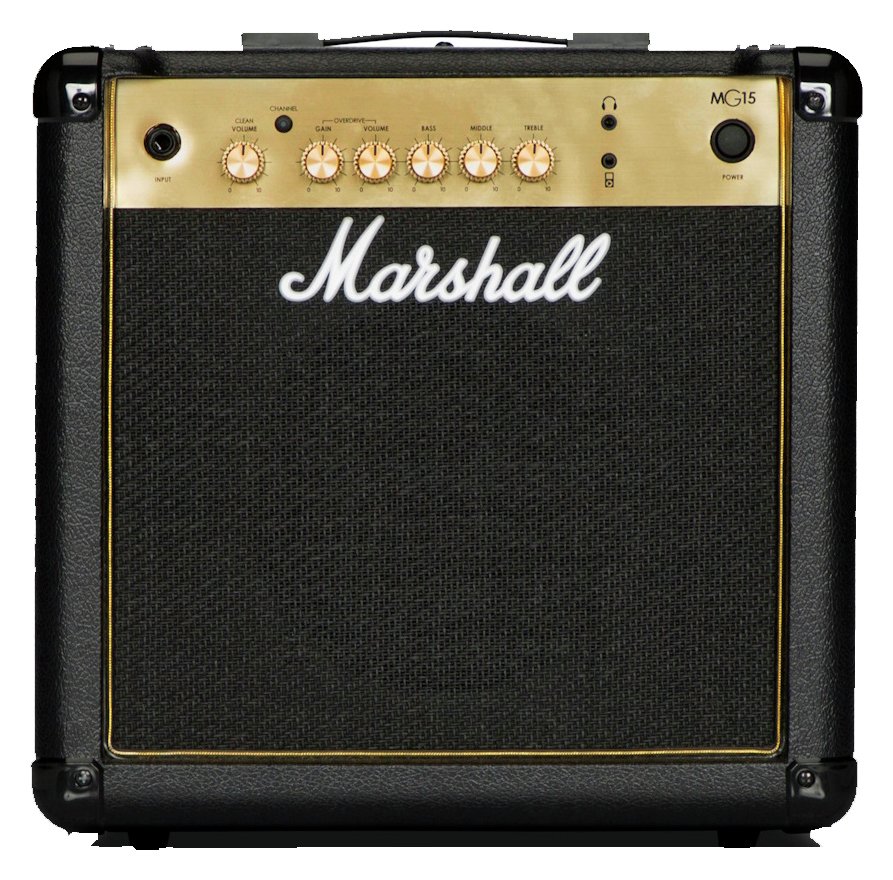 Marshall MG15G 15W Guitar Amplifier Combo - Black