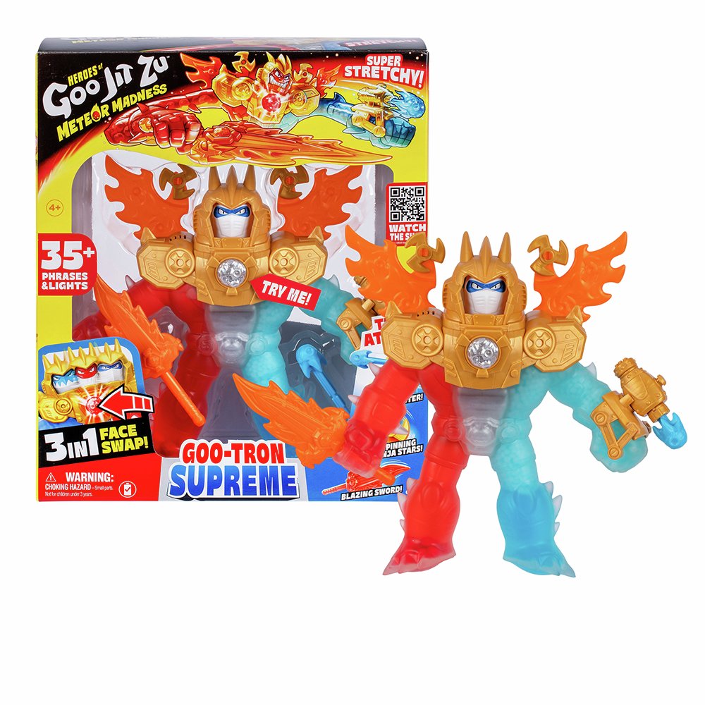 Heroes of Goo Jit Zu Meteor Madness Gootron Supreme Playset