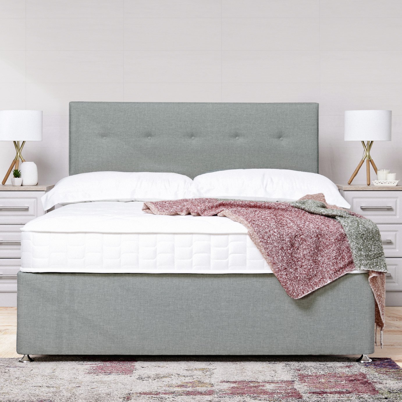 Argos Home Dalham Mattress & Divan Bed