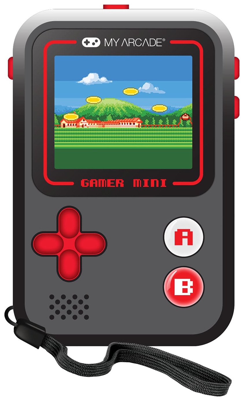 My Arcade Gamer Mini Classic Gaming System - Black & Red