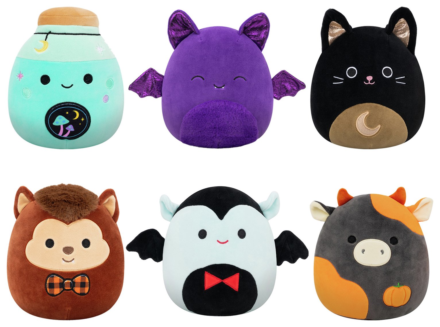 Original Squishmallows 7.5 In Halloween Soft Toy Assortment