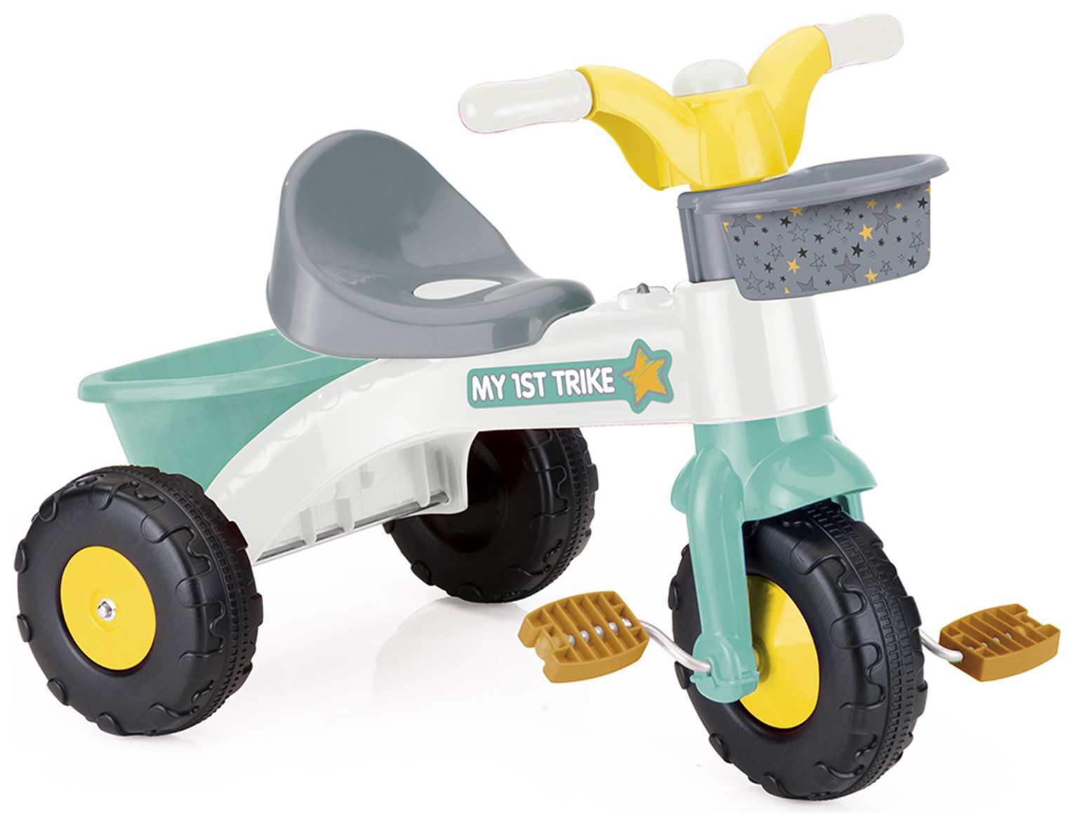 Dolu My First Pedal Powered Kids Trike - Yellow