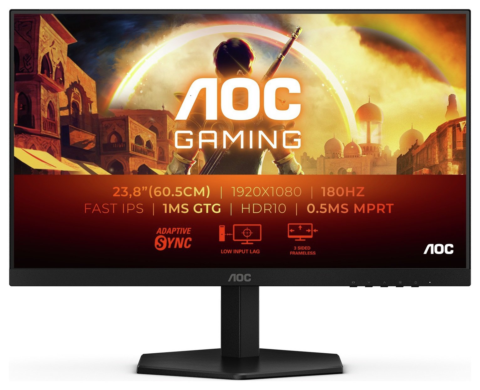 AOC 24G42E 23.8 Inch 180Hz FHD Gaming Monitor