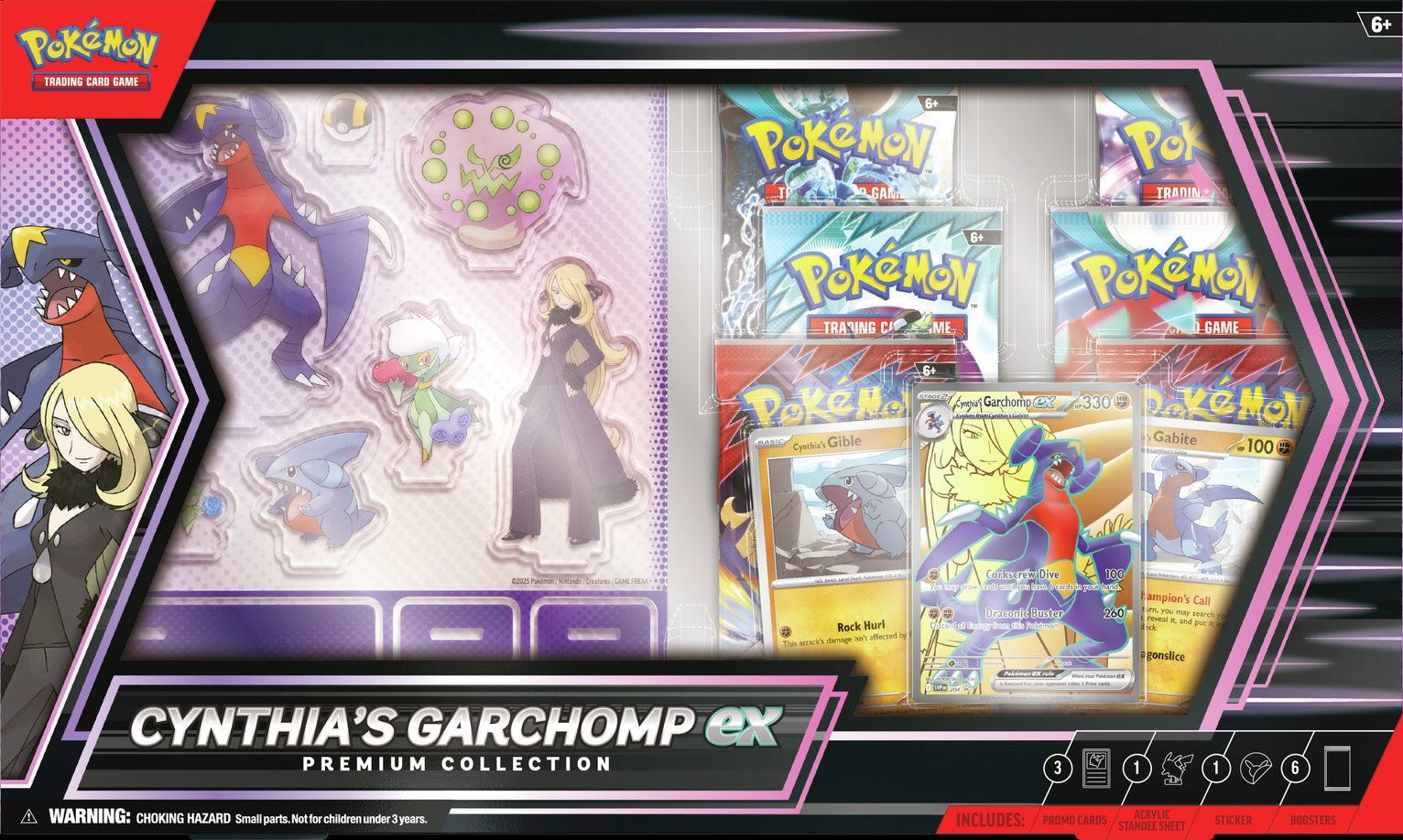 Pokémon Cynthia's Garchomp ex Premium Collection