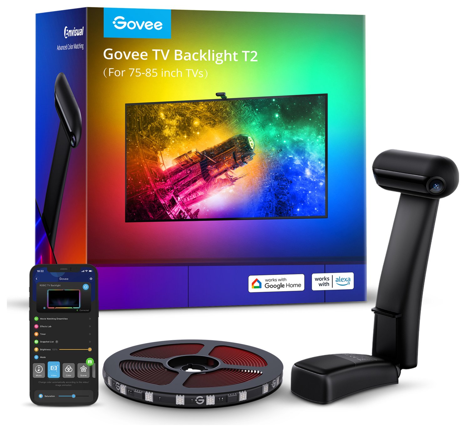 Govee Envisual T2 Smart 75-85 Inch TV Backlight